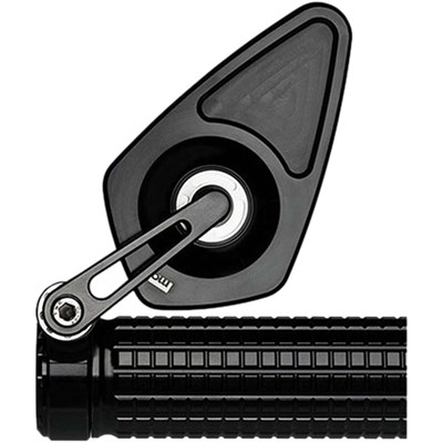 Bild von Lenkerendspiegel view Blade Flip 60mm 1 Stk schwarz ohne CH-Homologation