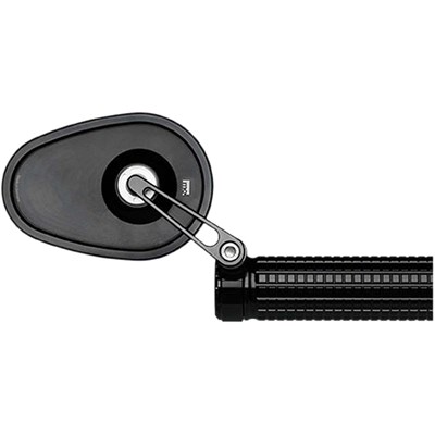 Bild von Lenkerendspiegel view Cruise Flip 1 Stk schwarz eloxiert