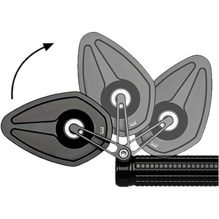 Bild von Lenkerendspiegel view Pace Flip 1 Stk