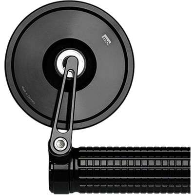 Bild von Lenkerendspiegel view Street Flip 1 Stk schwarz eloxiert
