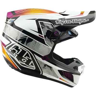Bild von SE5 ECE Composite Helmet - Lined Up black-white-violet L