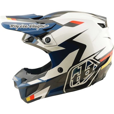 Bild von SE5 Polycarbonate Helmet - Roamer white-blue-black L