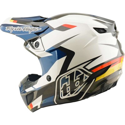 Bild von SE5 Polycarbonate Helmet - Roamer white-blue-black L