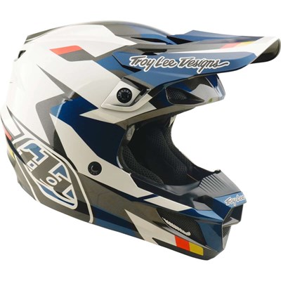 Bild von SE5 Polycarbonate Helmet - Roamer white-blue-black L