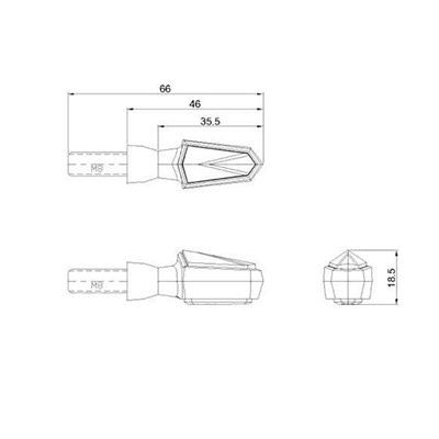 Bild von SMD-Blinker-RL Kombi "Pike"