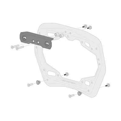 Bild von SW-Motech Adapterkits für Seitenträger Pro