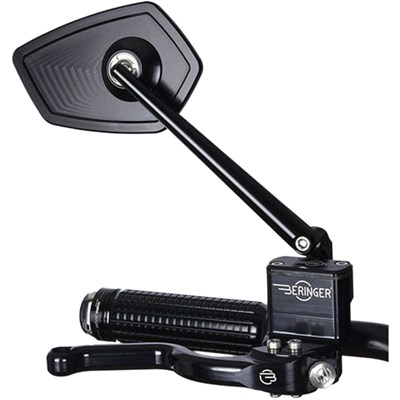 Bild von Spiegel view Race 1 Stk schwarz eloxiert 150mm links