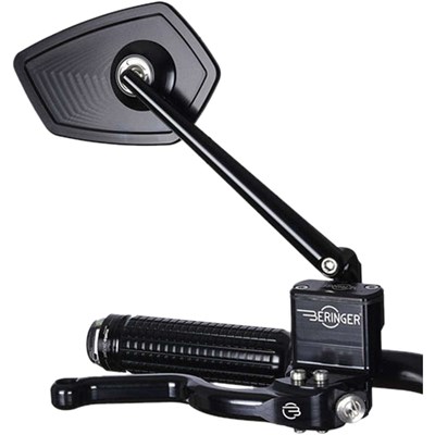 Bild von Spiegel view Race XL 1 Stk schwarz eloxiert 180mm links