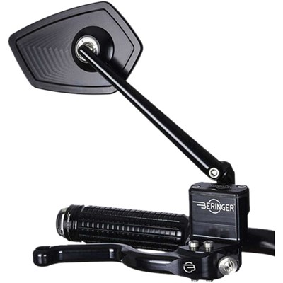 Bild von Spiegel view Race XL 1 Stk schwarz eloxiert 180mm rechts