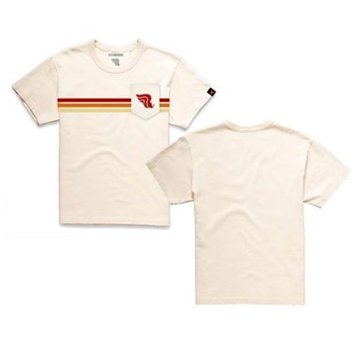 Bild von Stripe Dirt T-Shirt Men white