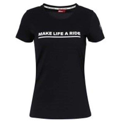 Bild von T-Shirt MAKE LIFE A RIDE Damen