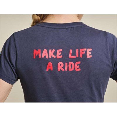 Bild von T-Shirt MAKE LIFE A RIDE Damen
