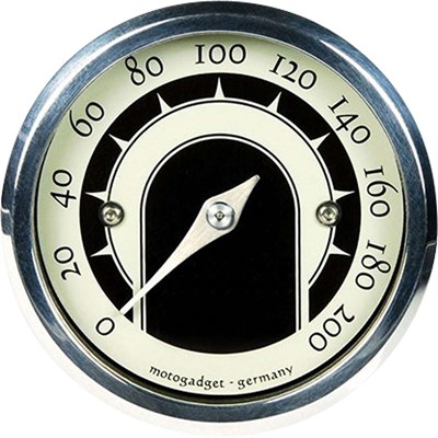 Bild von Tacho MST Speedster 1 Stk Poliert Ø 49mm