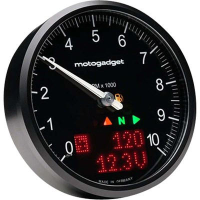 Bild von Tacho Motoscope Chronoclassic 2 1 Stk schwarz Ø 80mm