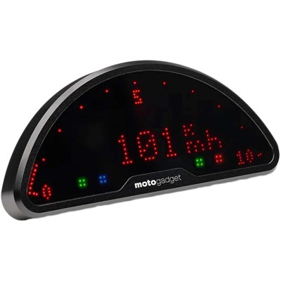 Bild von Tacho Motoscope Pro 1 Stk schwarz eloxiert