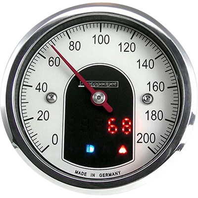Bild von Tacho Motoscope Tiny 1 Stk Poliert Ø 49mm
