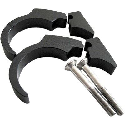 Bild von Tachohalterung Kit 1 Stk schwarz eloxiert Ø 22mm
