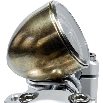 Bild von Tachohalterung MST Vintage Messing 1 Stk Ø 22mm