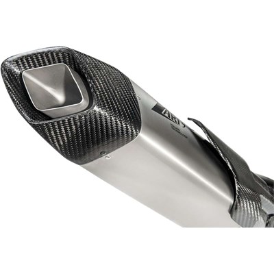 Bild von Titan E5-homologierter Slip-On und Carbon-Endkappe
