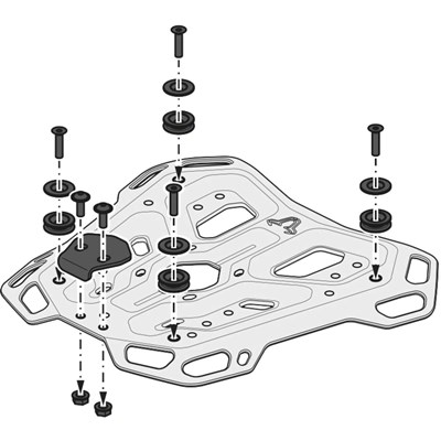 Bild von Top-Case Träger Adventure-Rack