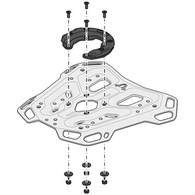 Bild von Top-Case Träger Adventure-Rack