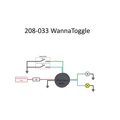 Bild von Wanna Toggle Relais 6-14 V