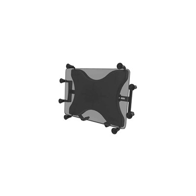 Bild von X-Grip Universal Halteklammer für 10 Zoll Tablets - Aufnahme runde Basisplatte (B- oder C-Kugel)