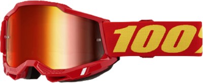 Bild von ACCURI 2 Goggle Red - Mirror Red Lens