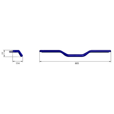 Bild von Alu-Lenker X-Bar Adventure X04, 28.6mm