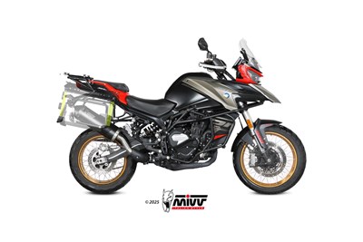 Bild von Auspuff Oval Inox-Black