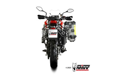 Bild von Auspuff Oval Inox-Black