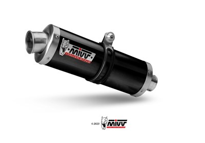 Bild von Auspuff Oval Titan-Black