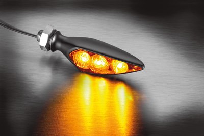 Bild von Blinker Halterung inkl. Kellermann Rhombus S Dark Blinker