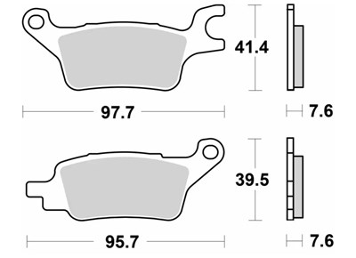 Bild von Bremsbeläge Keramik