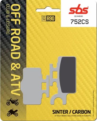 Bild von Bremsbeläge Offroad Carbon Silber