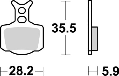 Bild von Bremsbeläge Offroad Sinter