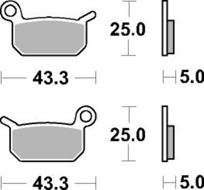 Bild von Bremsbeläge Offroad Sinter