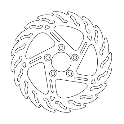 Bild von Bremsscheibe Flame