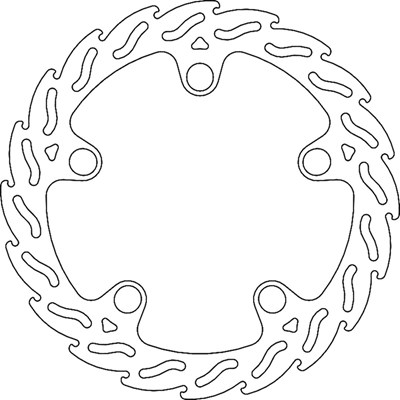 Bild von Bremsscheibe Flame