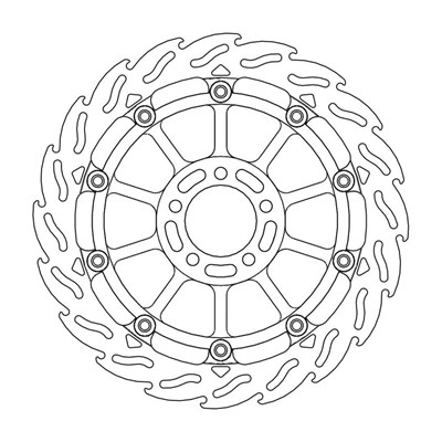Bild von Bremsscheibe Flame