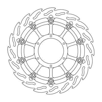 Bild von Bremsscheibe Flame