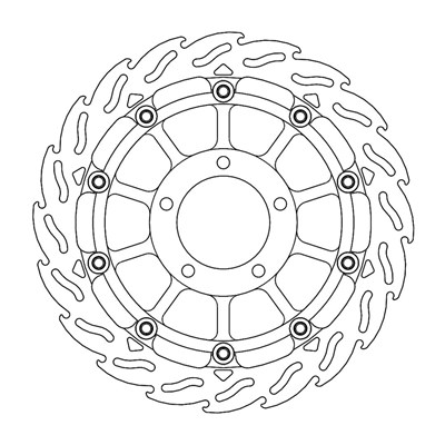 Bild von Bremsscheibe Flame