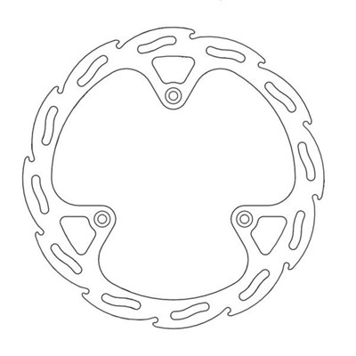 Bild von Bremsscheibe Flame hinten