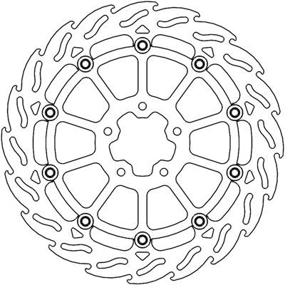 Bild von Bremsscheibe Flame vorne links