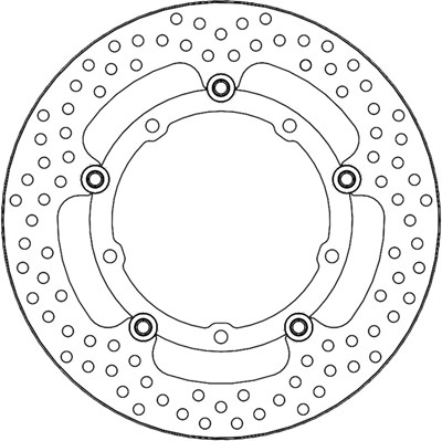 Bild von Bremsscheibe HALO Floating Rund