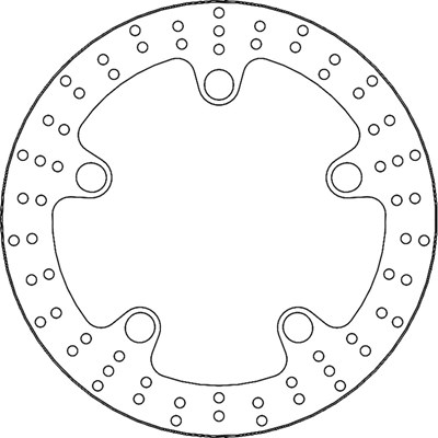 Bild von Bremsscheibe Halo Rund