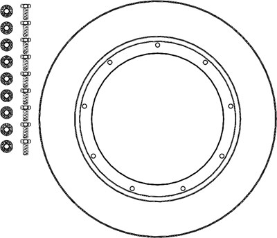 Bild von Bremsscheibe Halo Rund