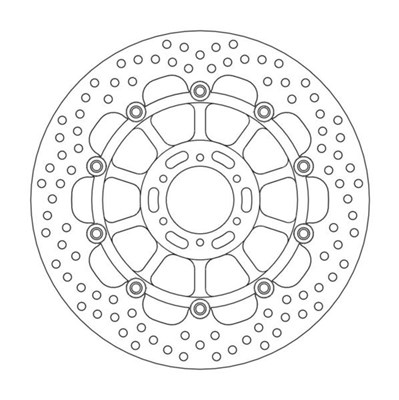 Bild von Bremsscheibe HALO vorne