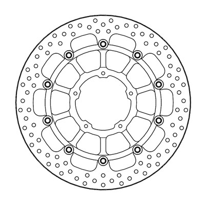 Bild von Bremsscheibe HALO vorne
