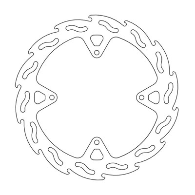 Bild von Bremsscheiben Flame hinten